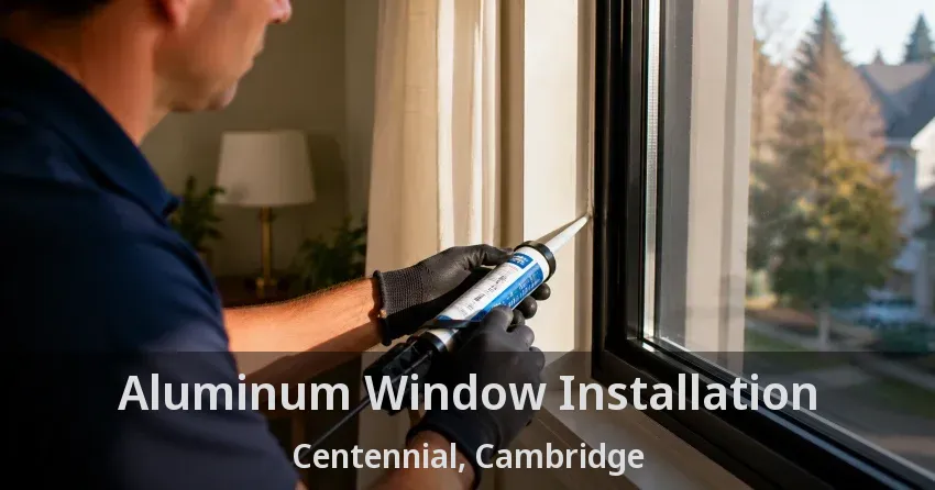 Aluminum Window Installation Centennial, Cambridge - ON