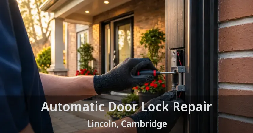 Automatic Door Lock Repair Lincoln, Cambridge - ON