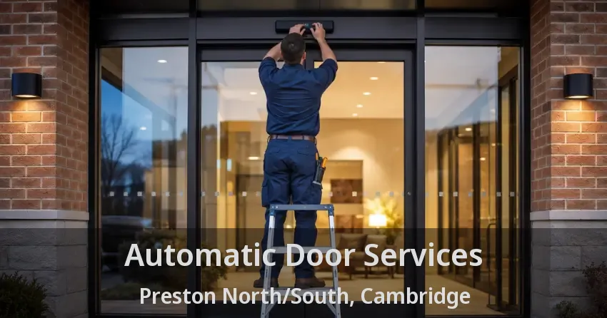 Automatic Door Services Preston North/South, Cambridge - ON