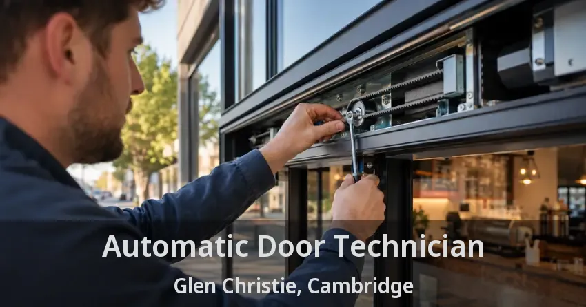 Automatic Door Technician Glen Christie, Cambridge - ON