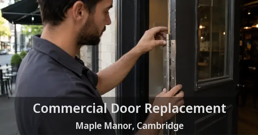 Commercial Door Replacement Maple Manor, Cambridge - ON