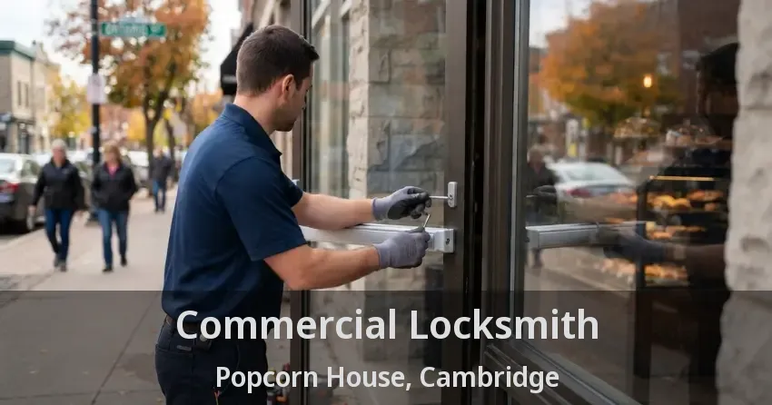 Commercial Locksmith Popcorn House, Cambridge - ON