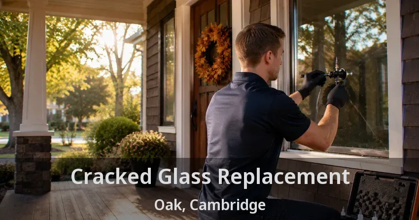 Cracked Glass Replacement Oak, Cambridge - ON