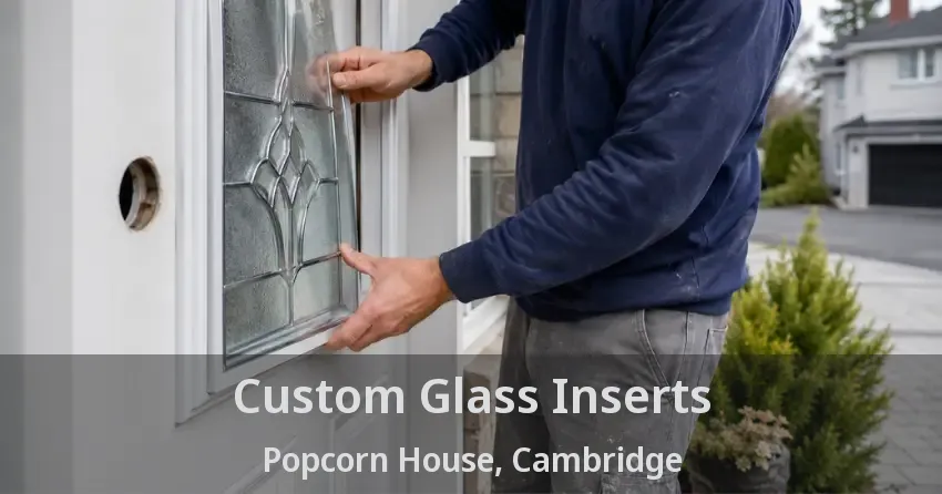 Custom Glass Inserts Popcorn House, Cambridge - ON