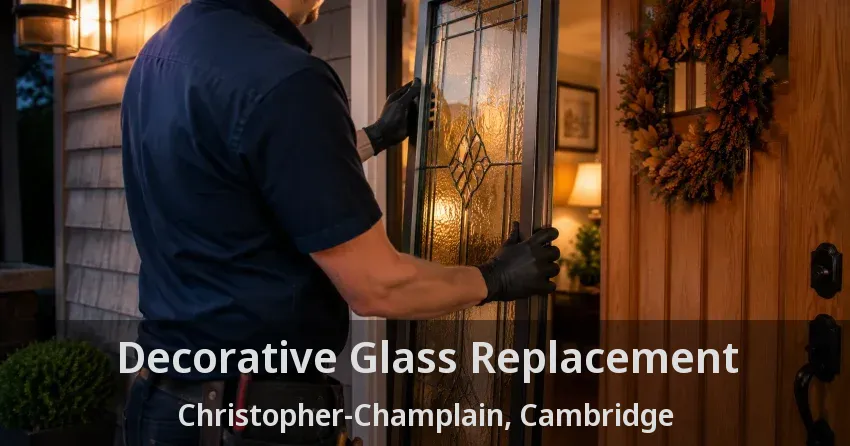 Decorative Glass Replacement Christopher-Champlain, Cambridge - ON
