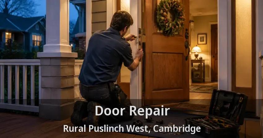 Door Repair Rural Puslinch West, Cambridge - ON