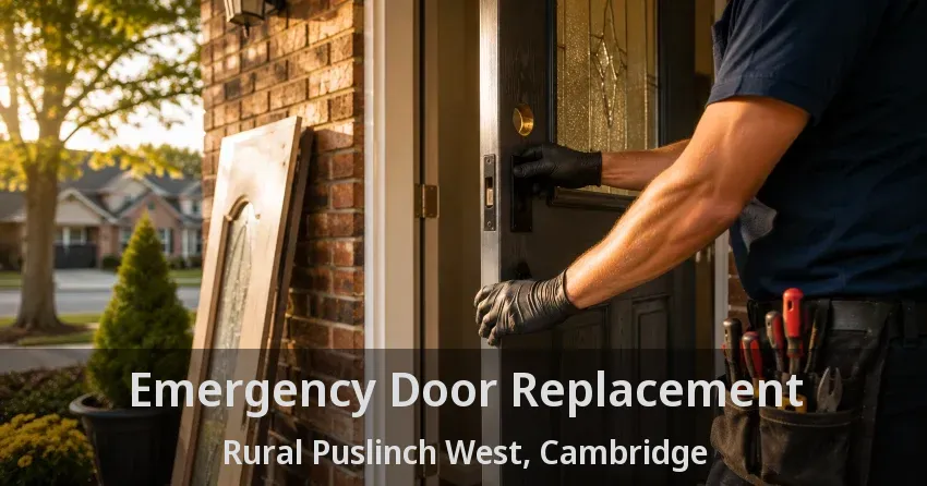 Emergency Door Replacement Rural Puslinch West, Cambridge - ON