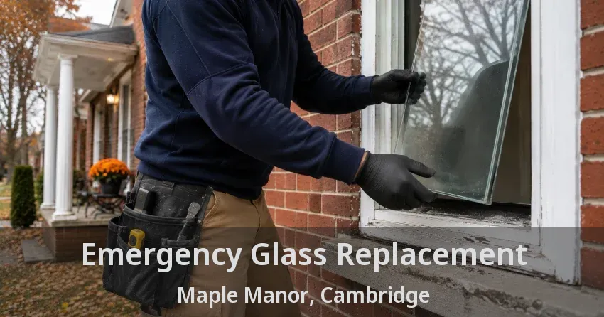 Emergency Glass Replacement Maple Manor, Cambridge - ON