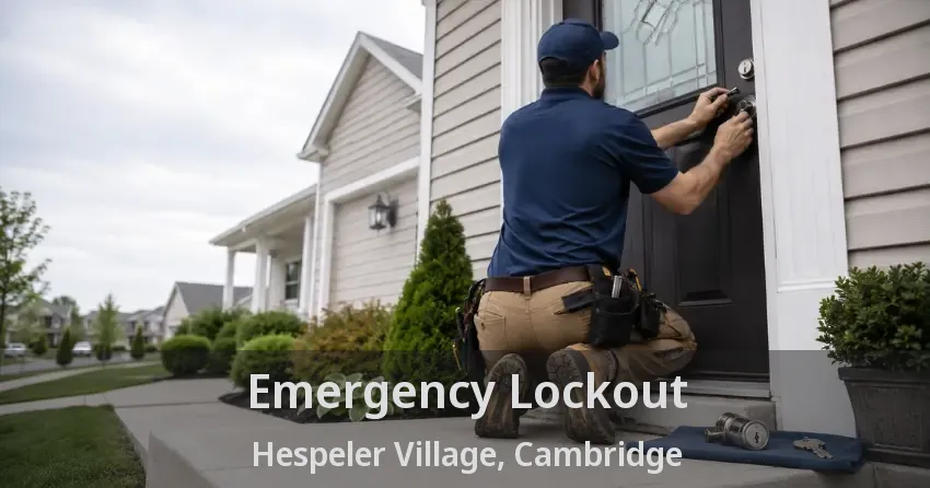 Emergency Lockout Hespeler Village, Cambridge - ON