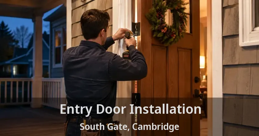 Entry Door Installation South Gate, Cambridge - ON