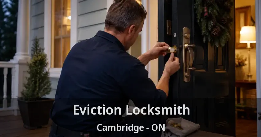 Eviction Locksmith Cambridge - ON
