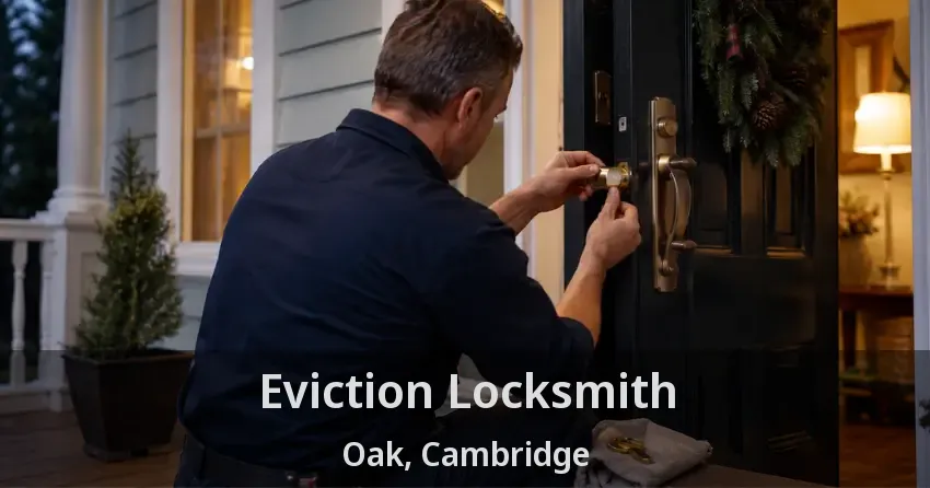 Eviction Locksmith Oak, Cambridge - ON