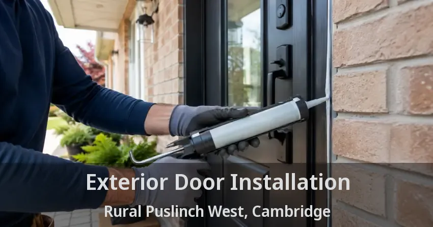 Exterior Door Installation Rural Puslinch West, Cambridge - ON