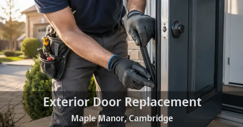 Exterior Door Replacement Maple Manor, Cambridge - ON
