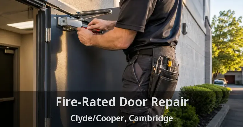 Fire-Rated Door Repair Clyde/Cooper, Cambridge - ON