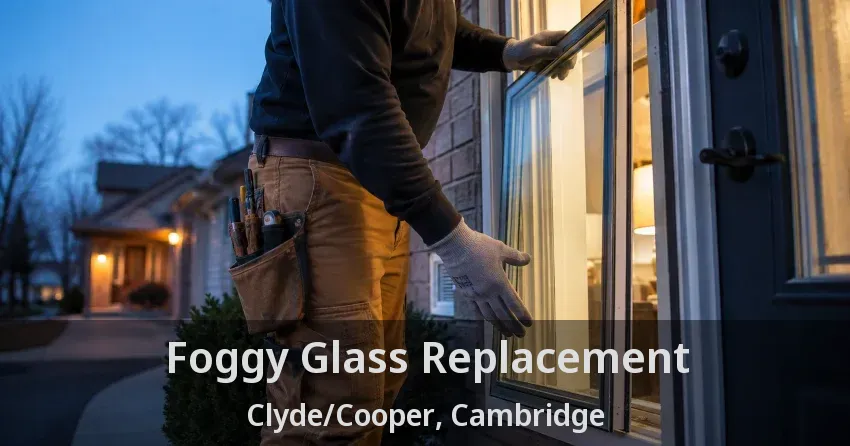 Foggy Glass Replacement Clyde/Cooper, Cambridge - ON
