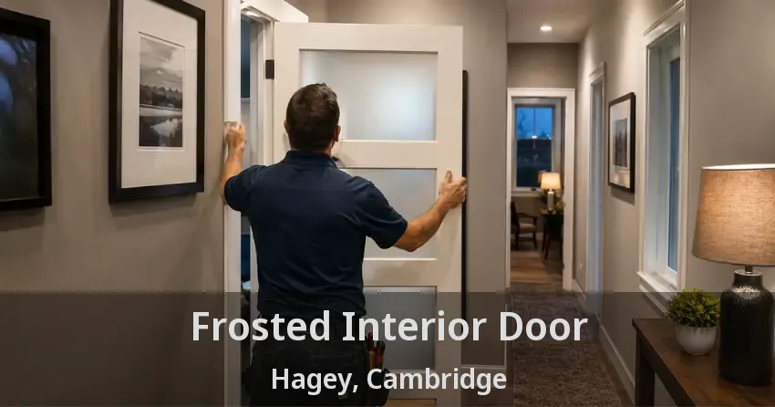 Frosted Interior Door Hagey, Cambridge - ON