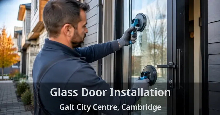 Glass Door Installation Galt City Centre, Cambridge - ON