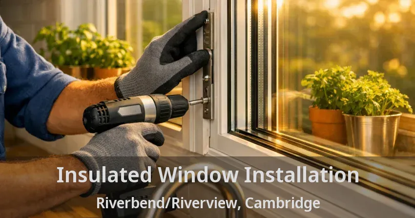 Insulated Window Installation Riverbend/Riverview, Cambridge - ON