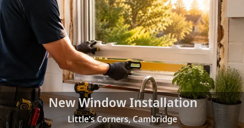 New Window Installation Little's Corners, Cambridge - ON