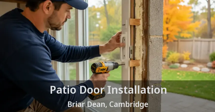 Patio Door Installation Briar Dean, Cambridge - ON
