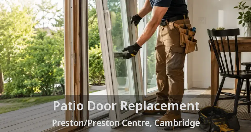 Patio Door Replacement Preston/Preston Centre, Cambridge - ON