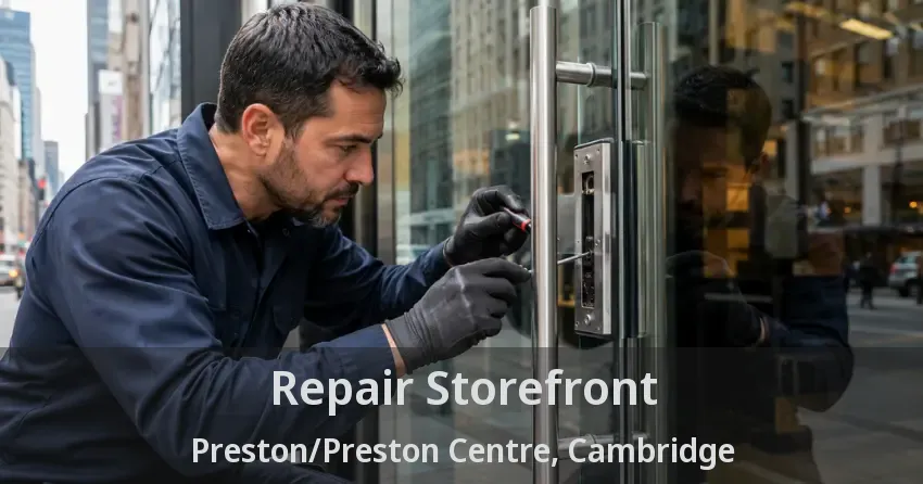 Repair Storefront Preston/Preston Centre, Cambridge - ON