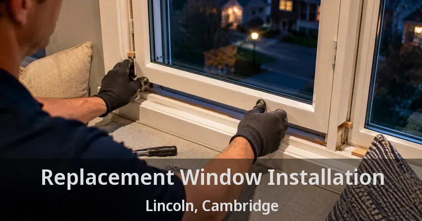 Replacement Window Installation Lincoln, Cambridge - ON