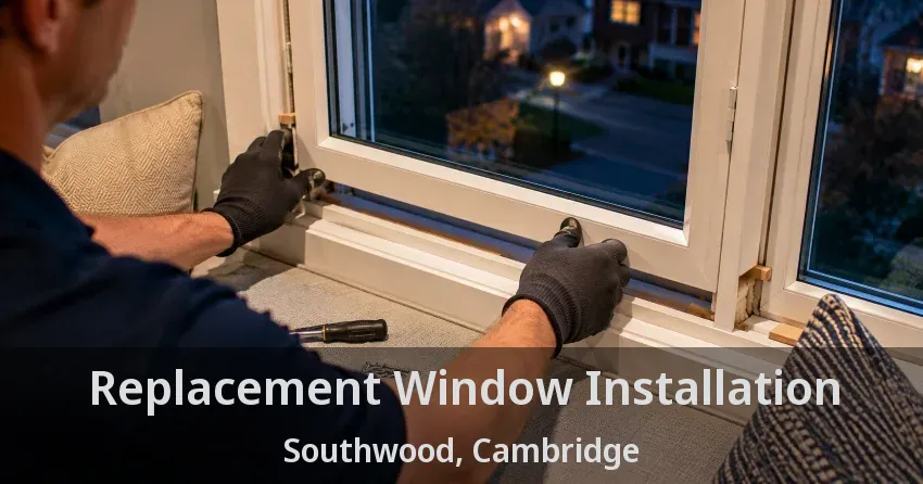 Replacement Window Installation Southwood, Cambridge - ON