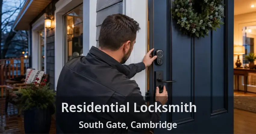 Residential Locksmith South Gate, Cambridge - ON