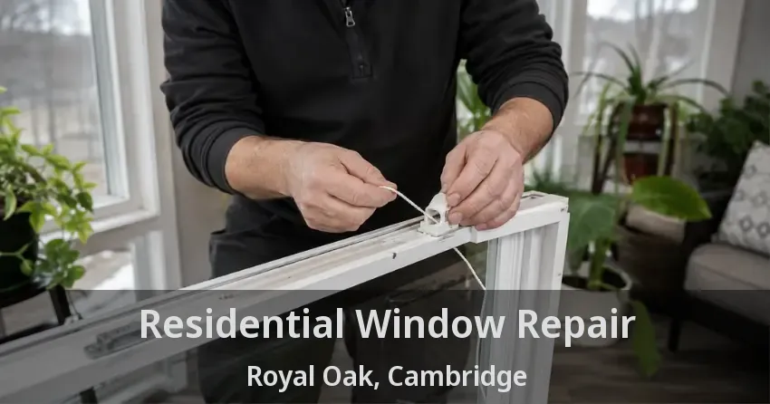 Residential Window Repair Royal Oak, Cambridge - ON