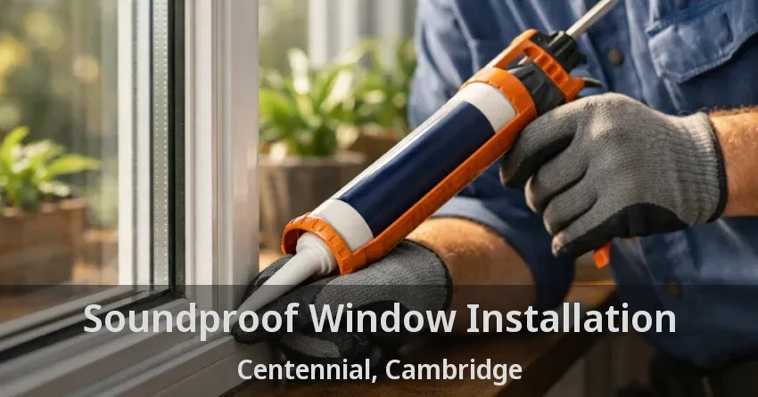 Soundproof Window Installation Centennial, Cambridge - ON