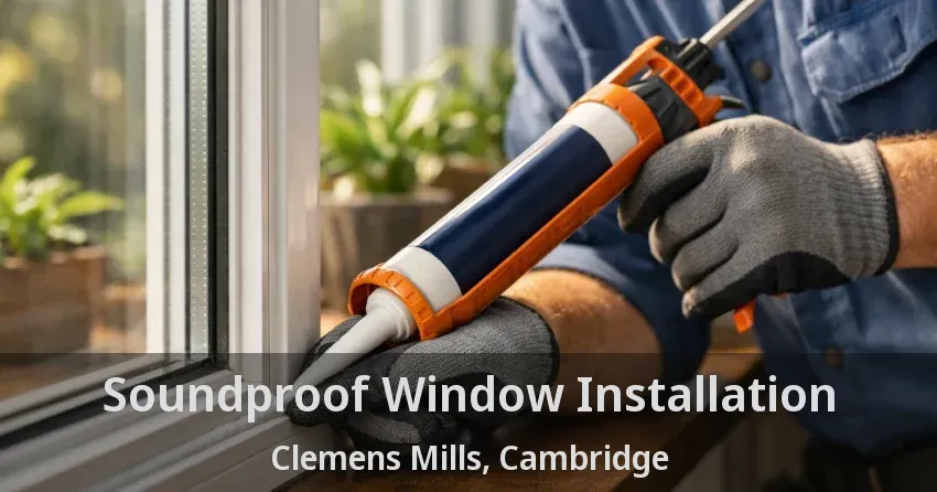 Soundproof Window Installation Clemens Mills, Cambridge - ON