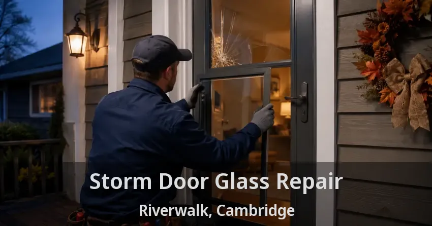 Storm Door Glass Repair Riverwalk, Cambridge - ON
