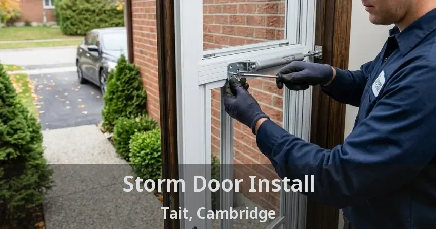 Storm Door Install Tait, Cambridge - ON