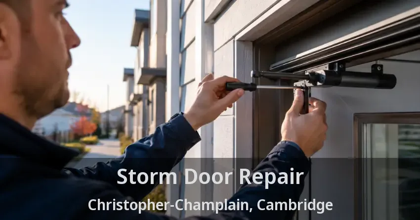 Storm Door Repair Christopher-Champlain, Cambridge - ON