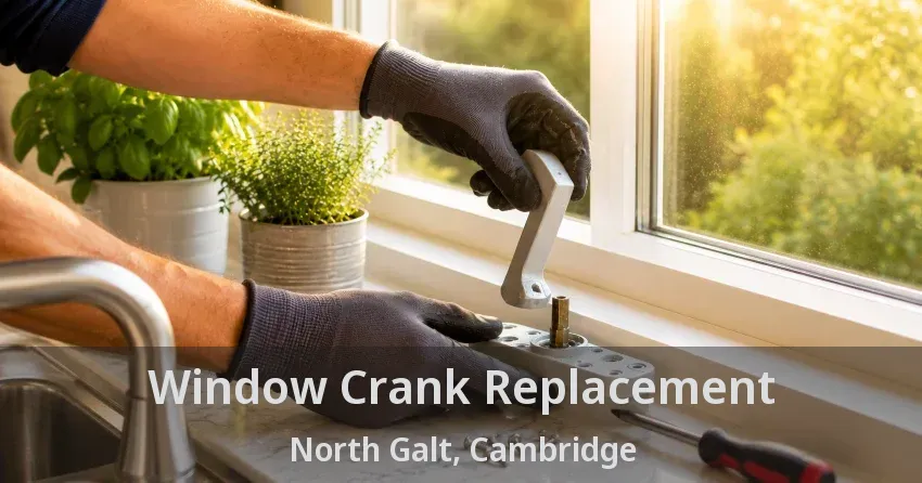 Window Crank Replacement North Galt, Cambridge - ON
