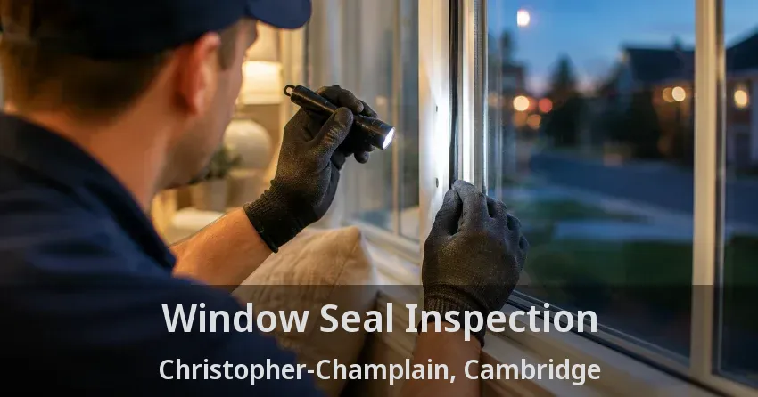 Window Seal Inspection Christopher-Champlain, Cambridge - ON