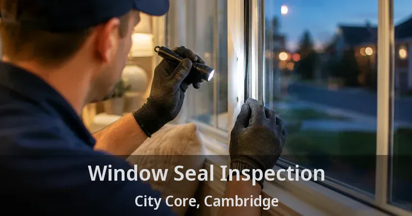Window Seal Inspection City Core, Cambridge - ON